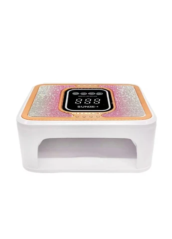 UV-LED лампа для манікюру SUN AB-4 288W акумуляторна — професійна лампа для сушіння гель-лаку з дисплеєм No Brand (382804690)
