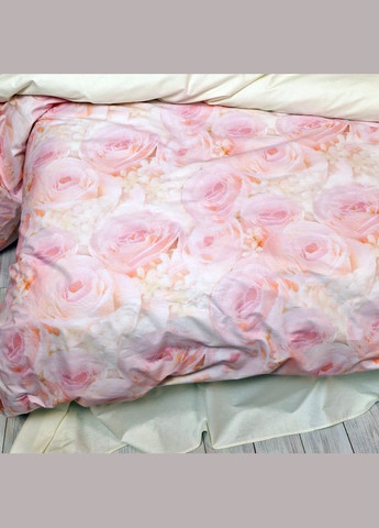 Постільна білизна Трояндовий настрій Ранфорс Сімейна MERISET (306739789)
