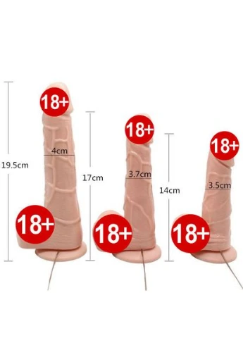 Вибратор Rodeo 19 L фаллоимитатор с вращением на присоске Телесный Lovetoy (303895455)