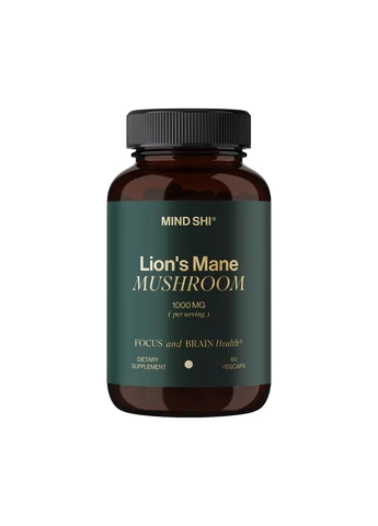 Розумова ясність - Lion's Mane Mushroom 1000 мг Mind Shi (400423875)