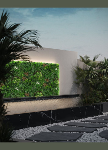 Декоративне зелене покриття "Gaya", комплект 3 шт, 50х150см (GCK Set-2) Engard (284121507)
