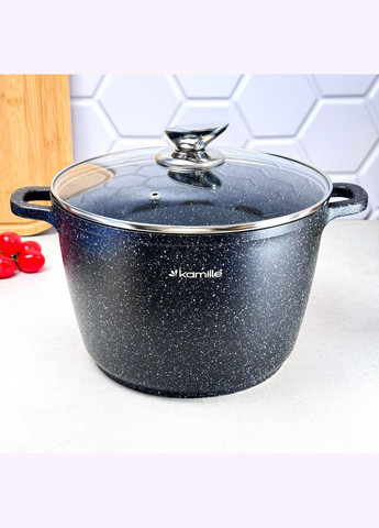 Каструля з антипригарним покриттям 6.2 л для всіх типів плит Kamille (311601788)