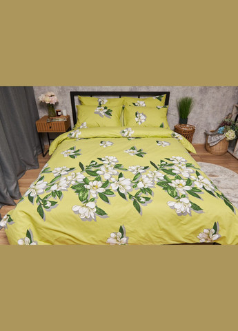 Комплект постельного белья Бязь Gold Люкс «» двуспальный 175х210 наволочки 4х70х70 (MS-820005504) Moon&Star Wisteria (296909761)