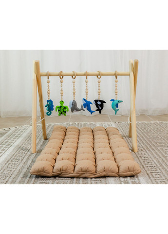 Мобиль детский напольный BabyGym XRMASTER Подводный мир с матрасиком Капучино No Brand (350313819)