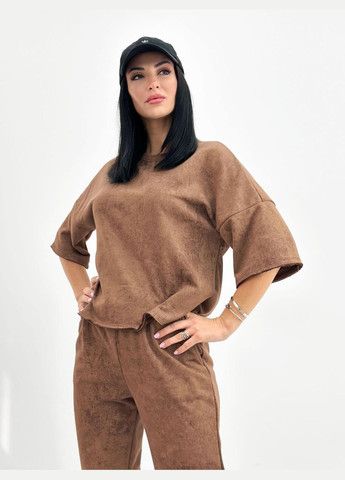 Жіночий костюм з турецької двонитки петля з ефектом tie dye Fashion Girl (300775414)