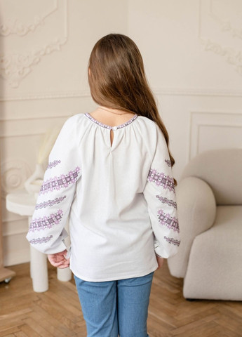 Белая рубашка Vyshyvanka узор украинская символика (331022711)