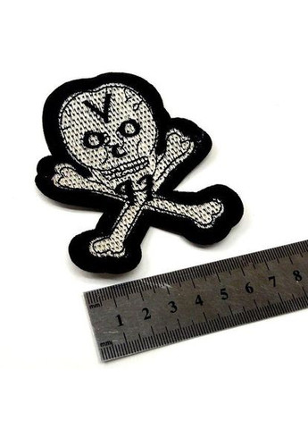 Термонаклейка "Череп-1" - 1шт, 7,5х9см Plus-plus (352747775)