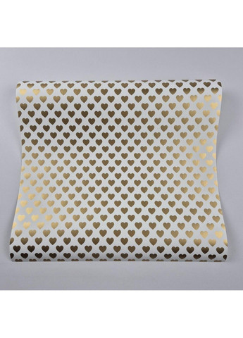 Обои флизелиновые моющиеся 0.53 × 10.05 м 54152, белые с золотом — для гостиной, спальни, прихожей MARBURG (368895720)