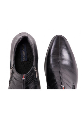 Черные зимние ботинки 7154633-б 38 цвет черный Clemento