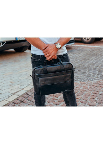 Чоловіча шкіряна сумка 29х39х9 см Tiding Bag (315874189)
