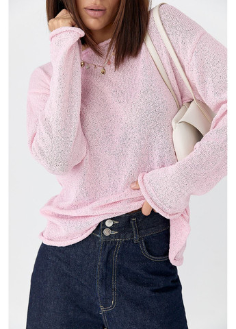 В'язаний джемпер із необробленими краями No Brand (351358563)