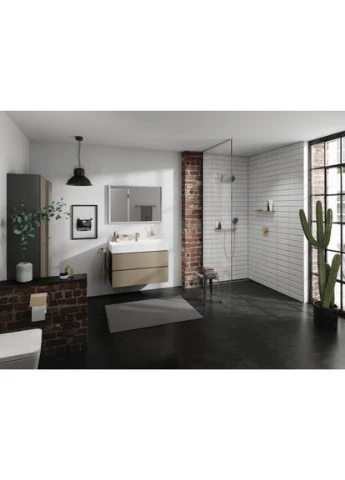 Мыльница ADDSTORIS, бронза/сатин, настенный Hansgrohe (401624698)