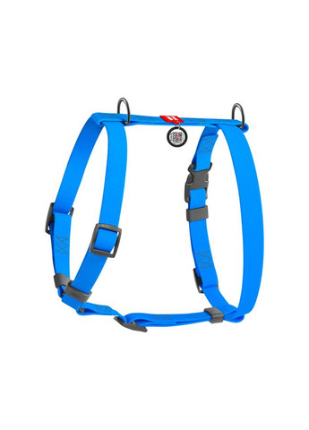 Шлея для собак водостійка анатомічна Н-подібна WAUDOG Waterproof з QR-паспортом, пластикова пряжка-фастекс,, Ш 25 мм, А 50-85 No Brand (363200178)