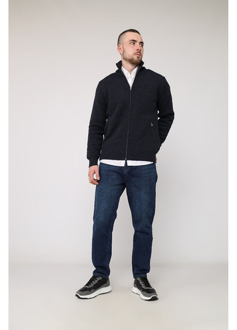 Кофта на блискавці чоловіча колір синій ЦБ-00283239 Yuki (366198049)