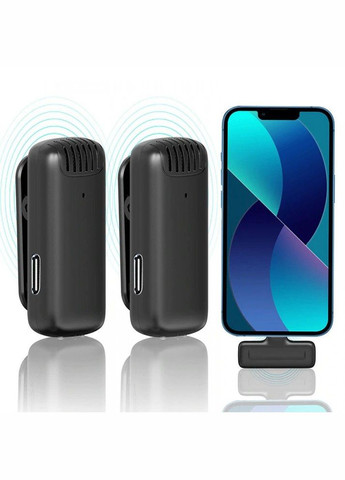 Петличний мікрофон J12 для iPhone, роз'єм Lightning Ulanzi (345627098)