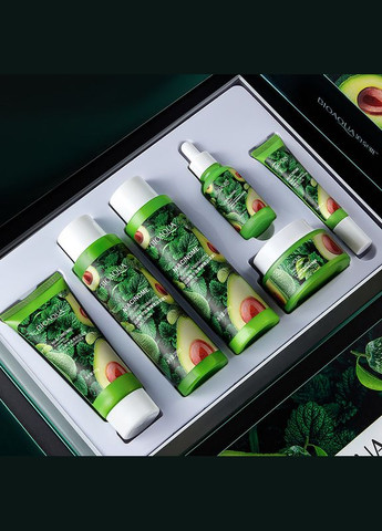 Набор по уходу за лицом Niacinome Avocado Elasticity Moisturizing 6в1 с автокадо 18 шт. Bioaqua (352012464)