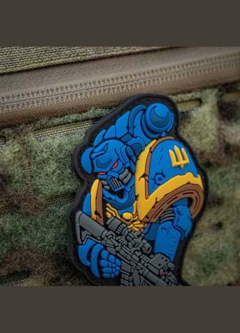 Нашивка Штурмовик Yellow/Blue M-TAC (315047419)