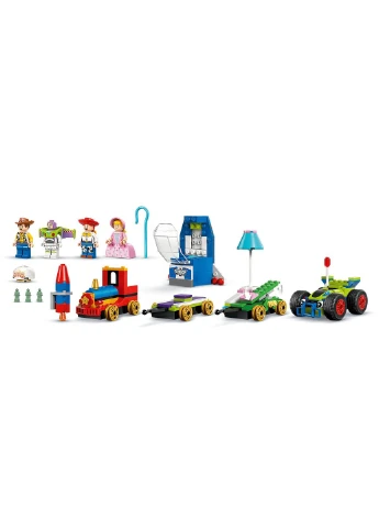Конструктор Disney Pixar Празднование с Историей Игрушек: поезд и авто для гонок Lego (383443332)
