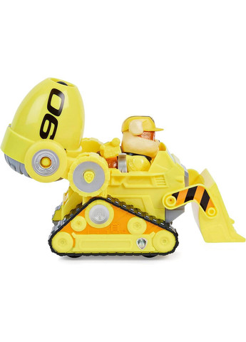 Щенячий Патруль в кино Бетоносмеситель бульдозер и фигурка Кремеза Paw Patrol Rubble's Deluxe Movie Vehicle Spin Master (365251741)