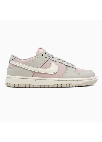Кроссовки женские NIke SB Dunk Low Pink Grey White | Найк СБ Данк розовые No Brand розовые демисезоны (401726525)