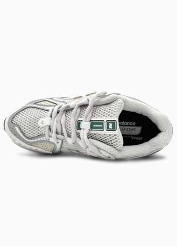 Кросівки жіночі New Balance 1906D White Grey Green | Нью Беланс 1906 білі No Brand білі демісезони (340916020)