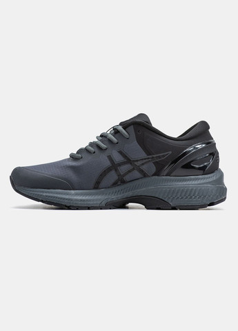 Серые всесезонные кроссовки мужские asics gel-kayano 27 gore-tex grey | асикс гель-каяно 27 серые No Brand