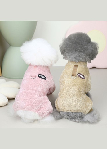 Флисовый комбинезон для собак Pet Style "DaDaGau"Розовый S No Brand - (323237334)