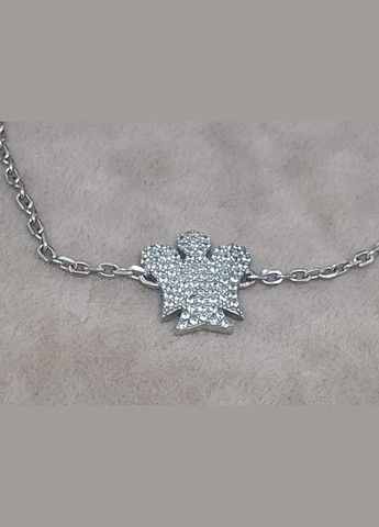 Срібний браслет Світлий янгол з фіанітами. 4159Р-CZ АППОЛИОН AGNI (322578649)