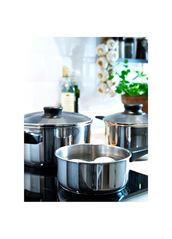 Набір посуду ІКЕА ANNONS нержавіюча сталь (90207402) IKEA (267897595)