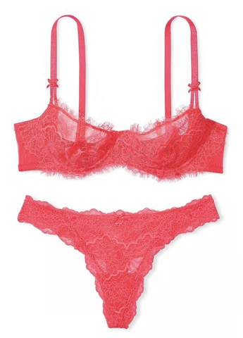Коралловый комплект victoria’s secret Victoria's Secret