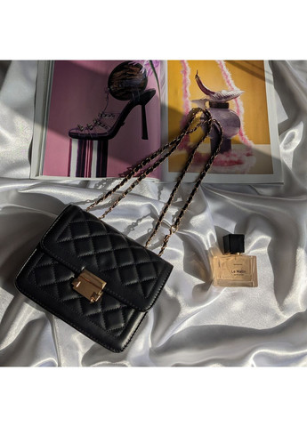 Классическая маленькая сумочка кросс-боди в золотой черной фурнитуре. Stella (362588156)