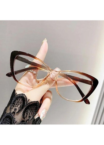 Очки для имиджа с прозрачной линзой оправа No Brand (360544631)