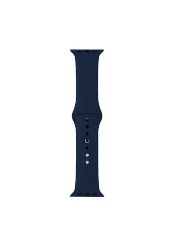 Ремінець Silicone Apple Watch 38/40/41 мм Cosmos Blue L (46) (35) Smart Watch (297456129)