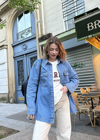 Сорочка джинсова Twice (298125359)