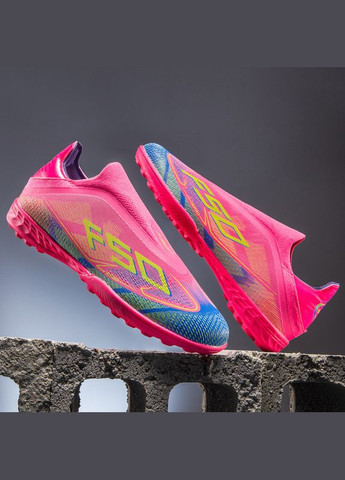 Красные футбольные сороконожки No Brand без шнурков