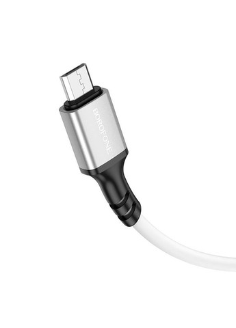 Кабель BX83 USB to MicroUSB 1m белый Borofone (268218342)