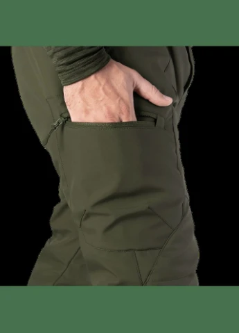 Зимові штани SoftShell Олива (6614), Camotec (325820031)