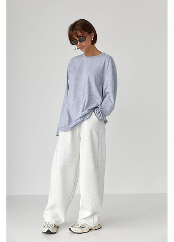 Однотонний базовий лонг oversize Lurex (361432563)