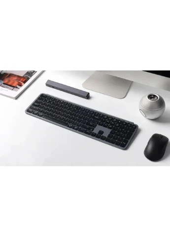Клавіатура (B6P-K1-UA) Keychron B6 Pro Wireless/Bluetooth/USB UA Space Gray (377856611)