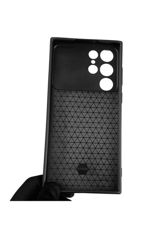 Чехол для Galaxy S22 Ultra (SM-S908B) бронированный с кольцом-держаталем со шторкой на самсунг с22 ультра черный rg1 Samsung (366230985)