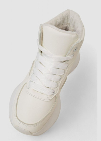 Кроссовки женские зимние на меху Ager 248RXM19 белые демисезоны (340052251)