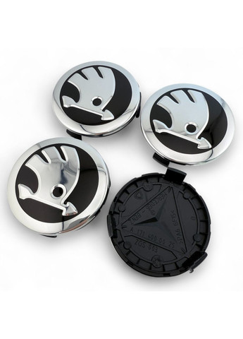 Ковпачки в диски 75/68 (Для дисків Mercedes) заглушка для дисків Шкода (4 шт.) No Brand (364958865)