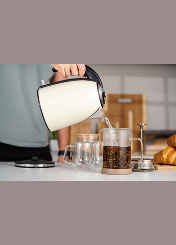 Электрочайник EEKLF340BG 1.7л/2200Вт/strix контроль/нерж. сталь/бежевый Ardesto (314747607)