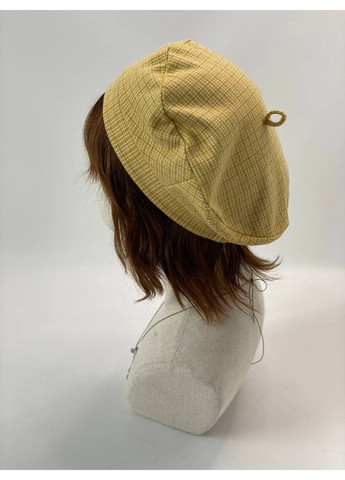 Класичний берет принт клітинка BANDANA QUEEN (364550805)