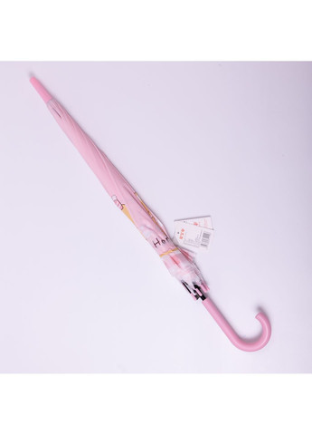 Комбінована} дитяча парасоля-тростина напівавтомат складна 94 см, рожевий Yiwu (361930977)