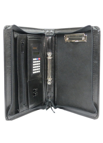 Папка формата А5 из кожзама черная JPB (361157299)