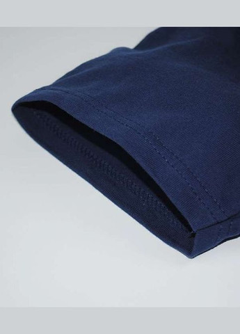 Синя футболка чоловіча valueweight v-neck (061066036m) з коротким рукавом Fruit of the Loom