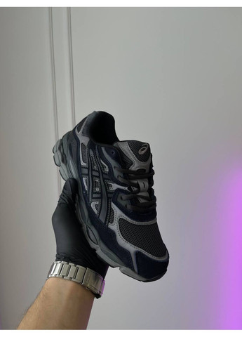 Кросівки жіночі і чоловічі Asics Gel-NYC gray black | Асікс Гель-НЮК сірі чорні No Brand сірі демісезони (362035190)