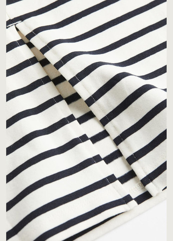 Білий повсякденний плаття, сукня H&M в смужку