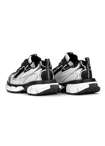 Черно-белые демисезонные кроссовки bl Ailaifa